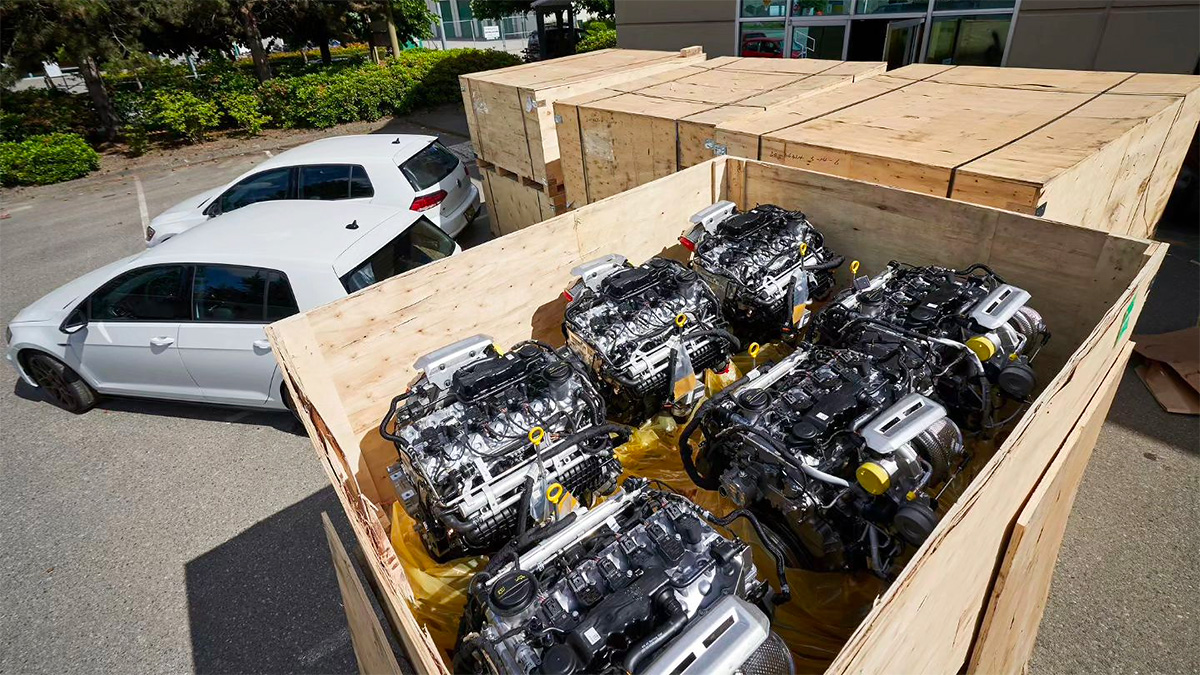 Un atelier de tuning a comandat 50 de motoare clasice VR6 turbo, le va modifica puterea şi le va instala pe Golf-urile moderne