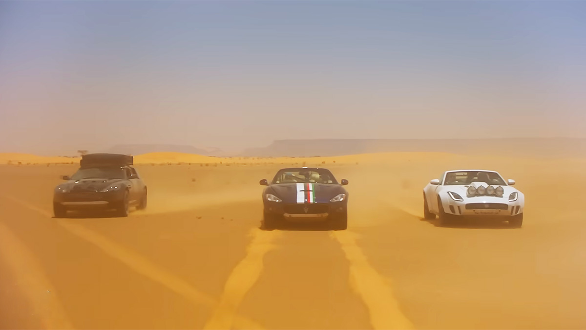 (VIDEO) The Grand Tour revine cu una din ultimele emisiuni, în care traversează deşertul Sahara